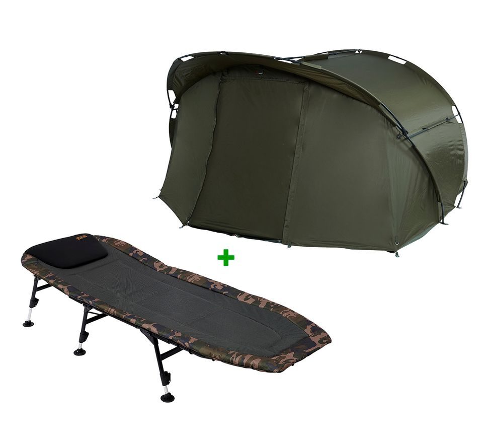 Prologic Bivak C-Series Bivvy 2 man + Prologic Lehátko Avenger Bedchair 6 Leg
