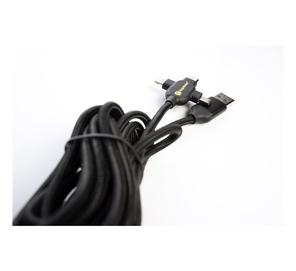RidgeMonkey Napájací kábel Vault USB-A to Multi Out Cable 2m