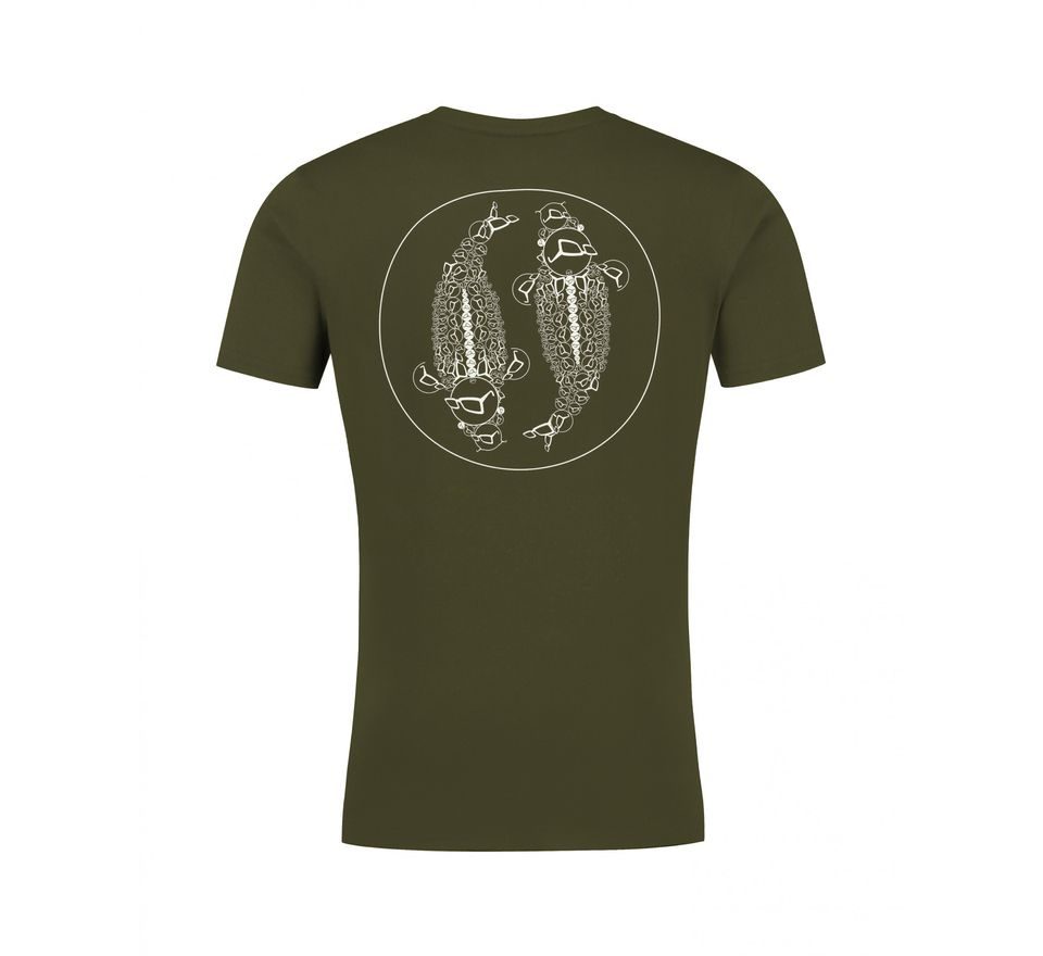 Korda Dámské triko Womens Mandala T-Shirt Dark Olive