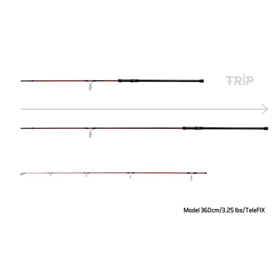 Delphin Prut Etna E3 Trip TeleFix 360cm 3,25lbs