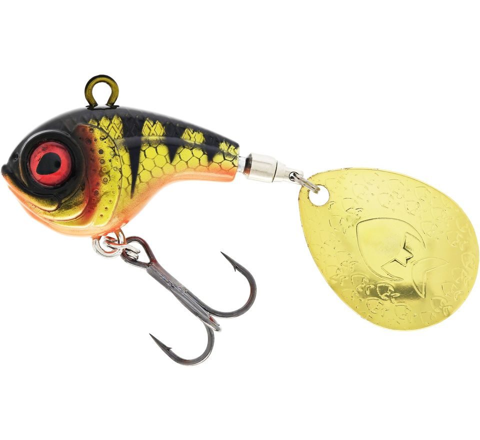 Westin Tail Spinner DropBite Spin Tail Jig Bling Perch