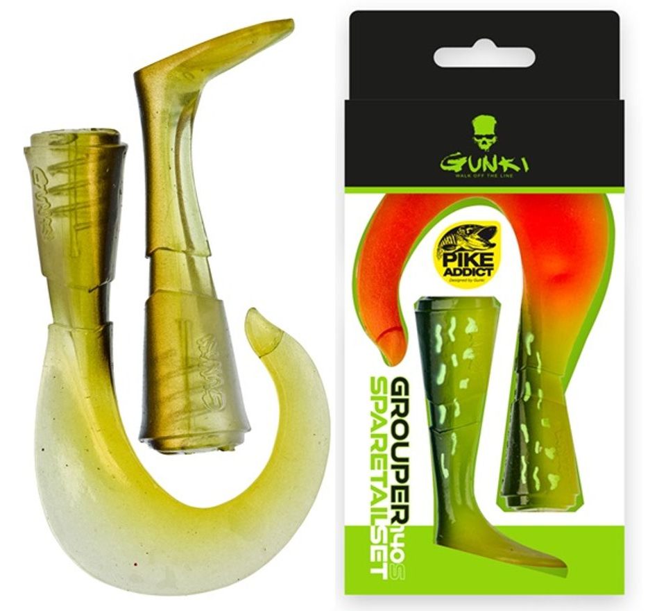Gunki Náhradní ocásky Grouper 14cm S