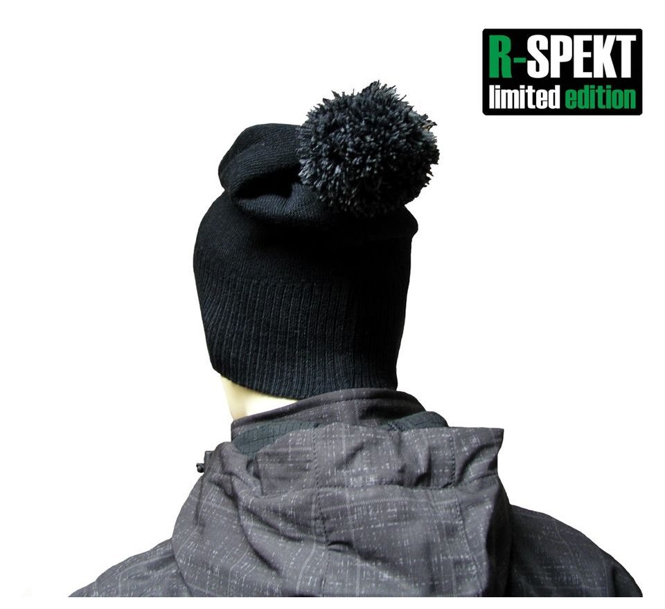 R-Spekt Kulich PomPom Duo beanie style limited edition černý