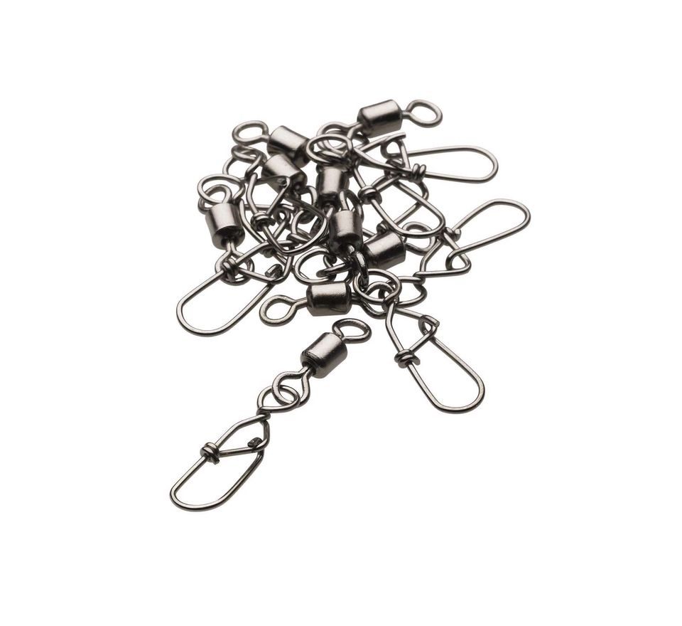 Kinetic Karabinka s obratlíkem Crane w/ Dual Snap Black