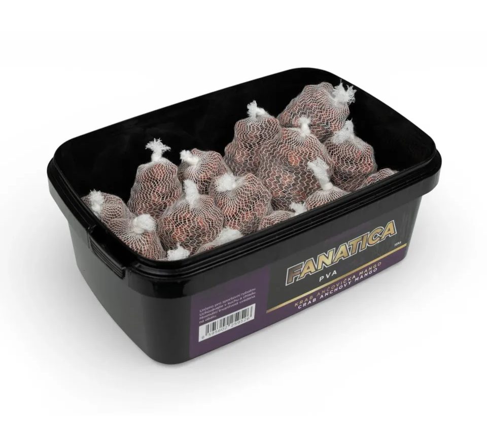 Mikbaits PVA Bomb Fanatica Krab Ančovička Mango 15ks