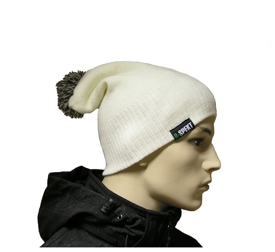 R-Spekt Kulich PomPom Duo beanie style limited edition smetanový