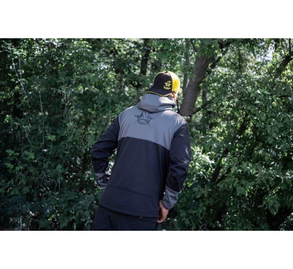 Black Cat Bunda Cat Shield Wind Blocker Jacket