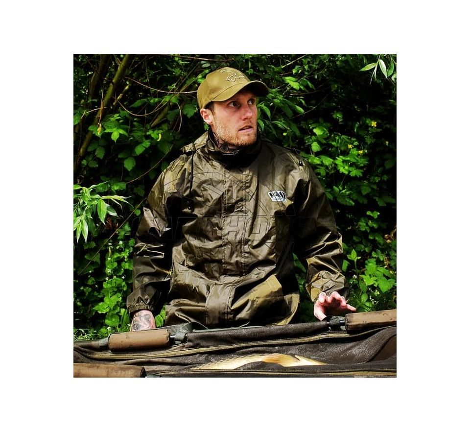 VASS Nepromokavý Komplet Vass-Tex W/P Breathable Jacket & Trouser Khaki