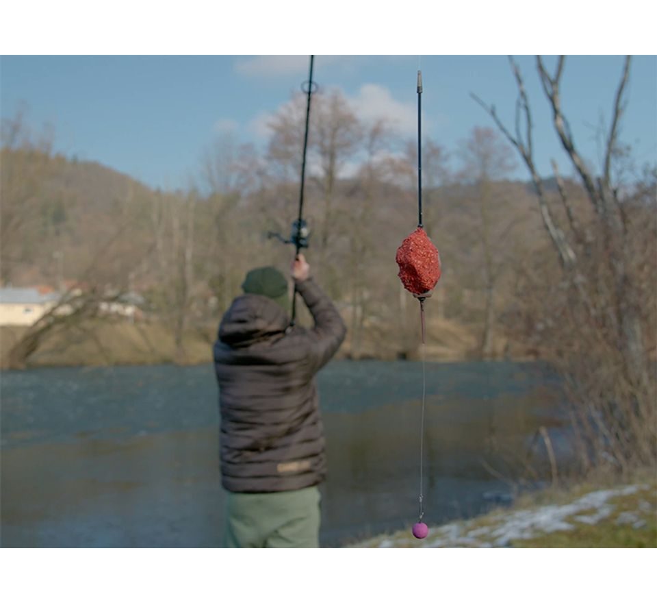 Delphin Olovené krmítko s trubičkou CyberTriple