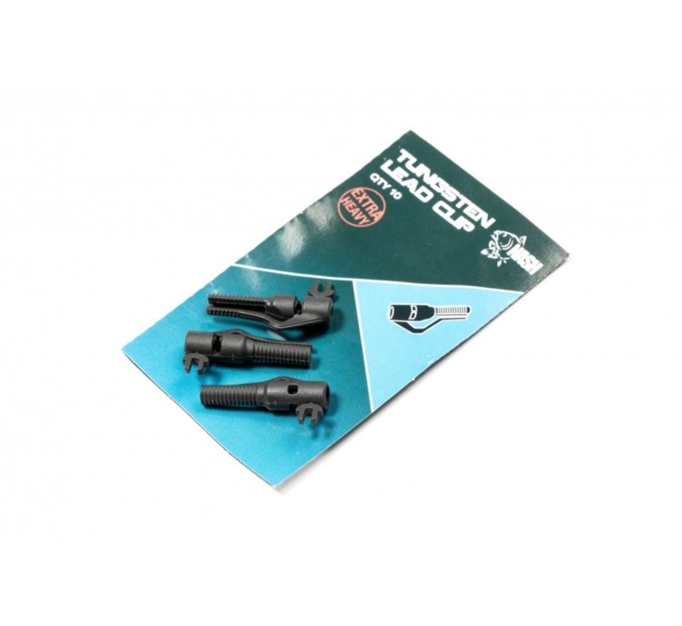 Nash Tungsten Lead Clip 10ks