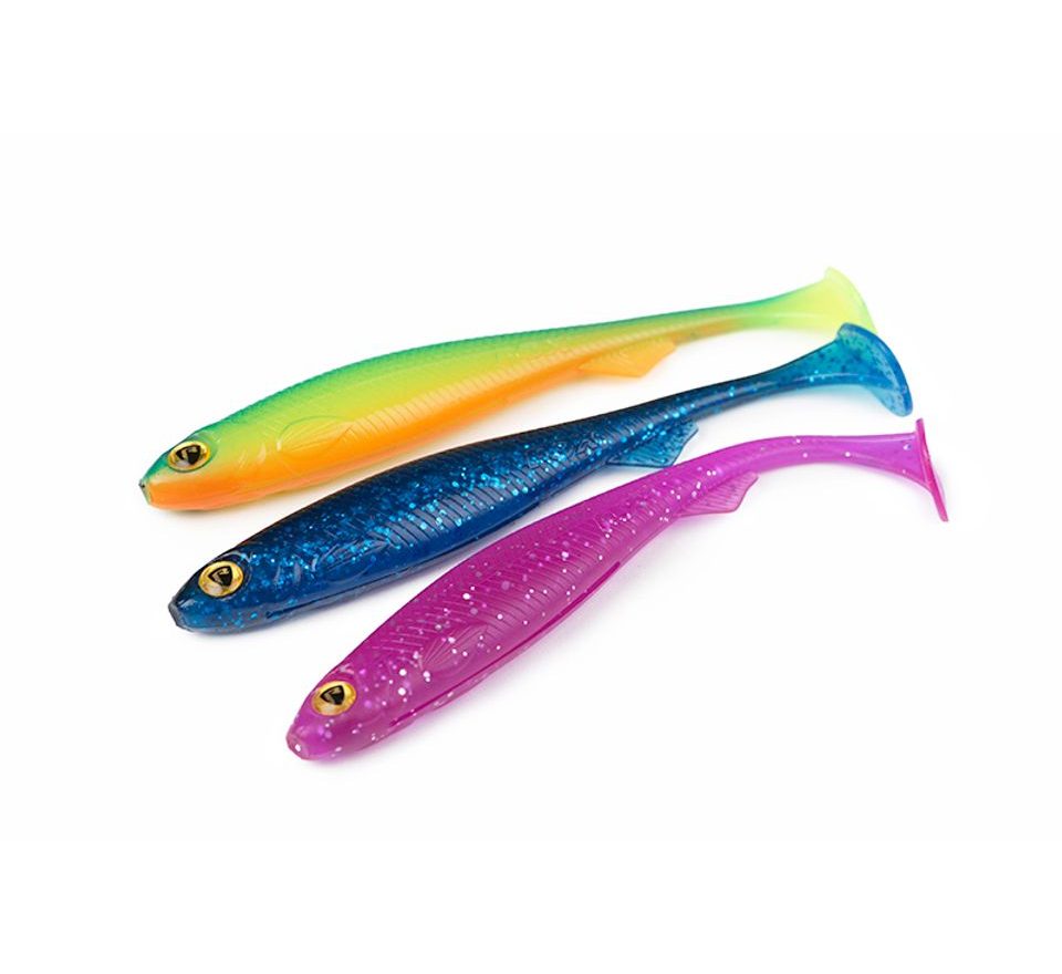 Fox Rage Gumová nástraha Slick Shad Bulk UV Blue Flash