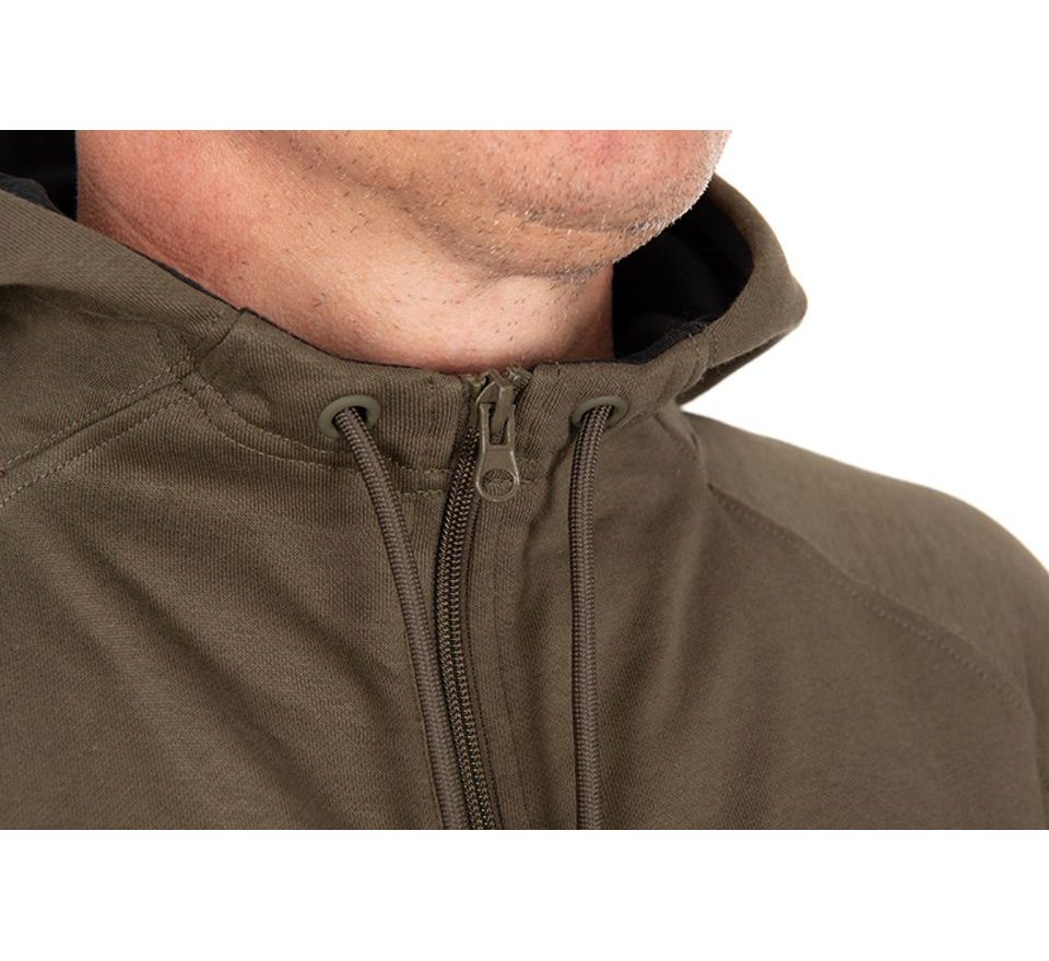 Fox Mikina Collection Zipped Hoody Green