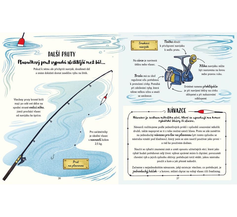 Kniha Poprvé na rybách - Will Millard