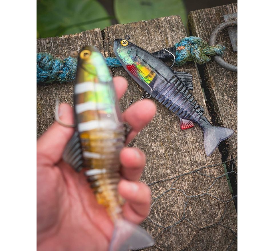 Fox Rage Gumová nástraha Jointed Replicant Ghost Ayu