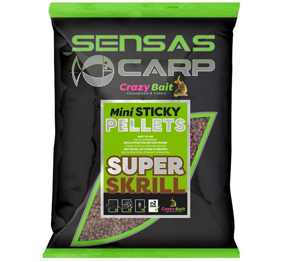 Sensas Pelety Mini Sticky Pellets 700g