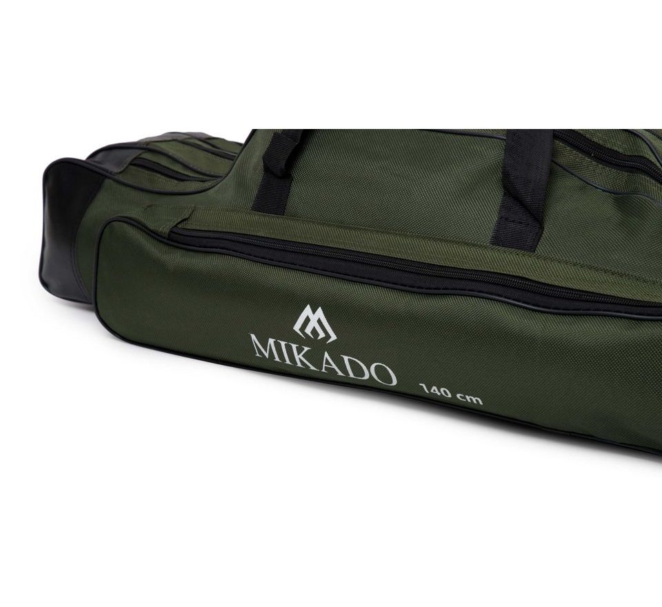 Mikado Obal na pruty tříkomorový zesílený zelený