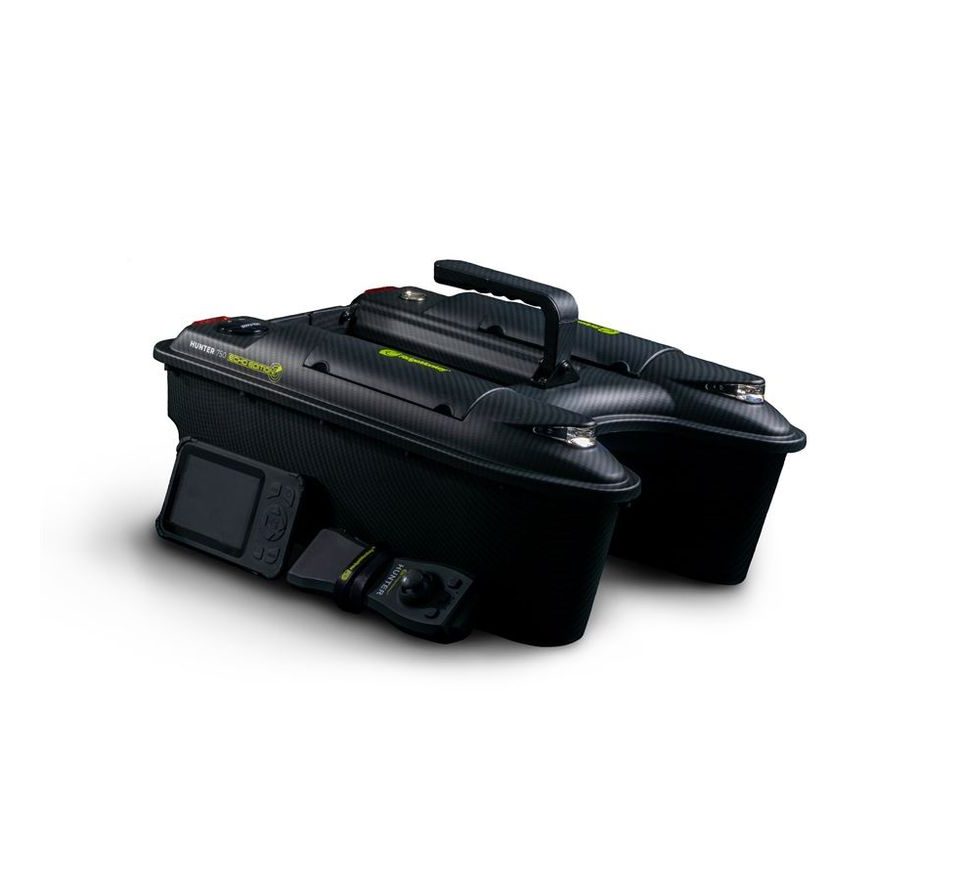 RidgeMonkey Zavážecí Loďka Hunter 750 Bait Boat Echo Edition