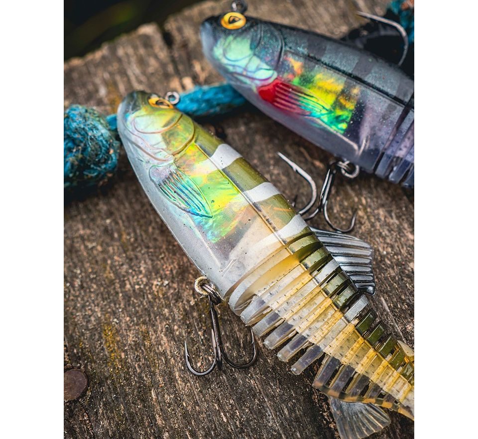 Fox Rage Gumová nástraha Jointed Replicant Ghost Ayu