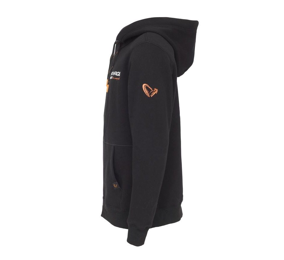 Savage Gear Urban Zip Hoodie Black INK