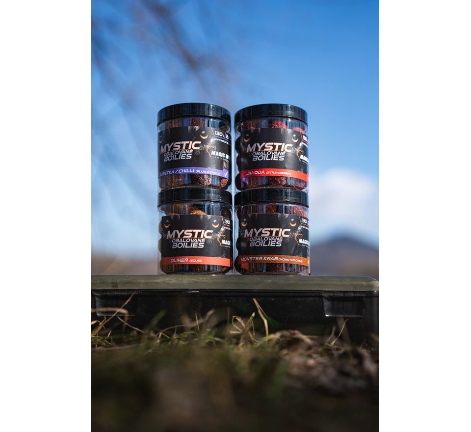 Magic Wolf Boilies obalované Mystic 130g
