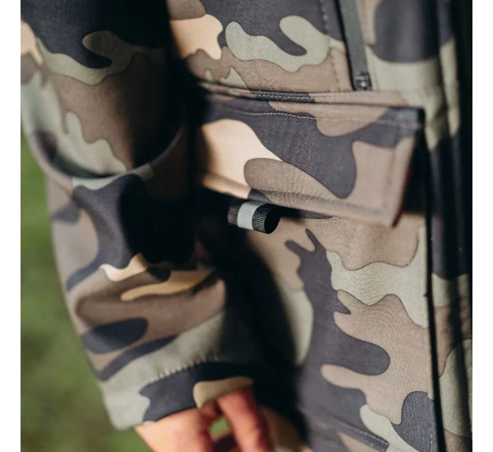 Šijeme srdcem Bunda Softshell V kapse celý revír