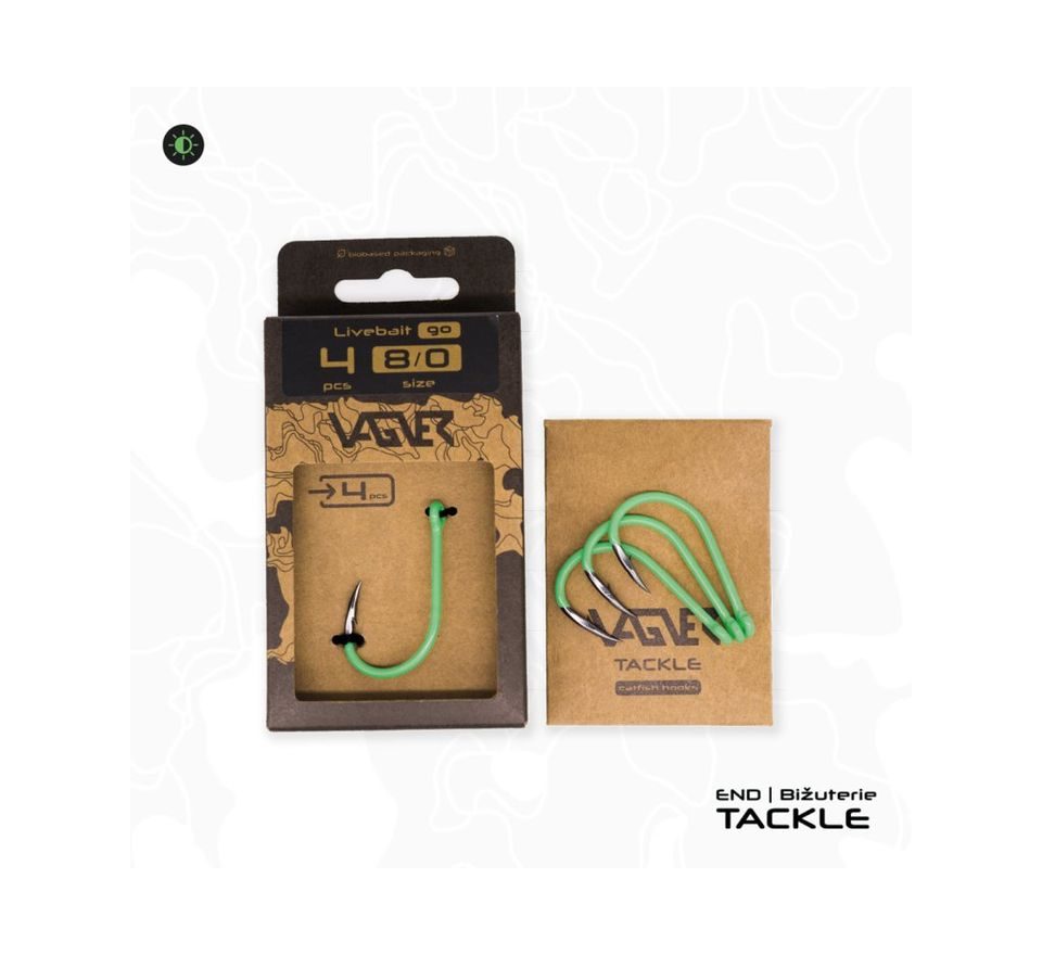 Vagner Háček Livebait Go 4ks