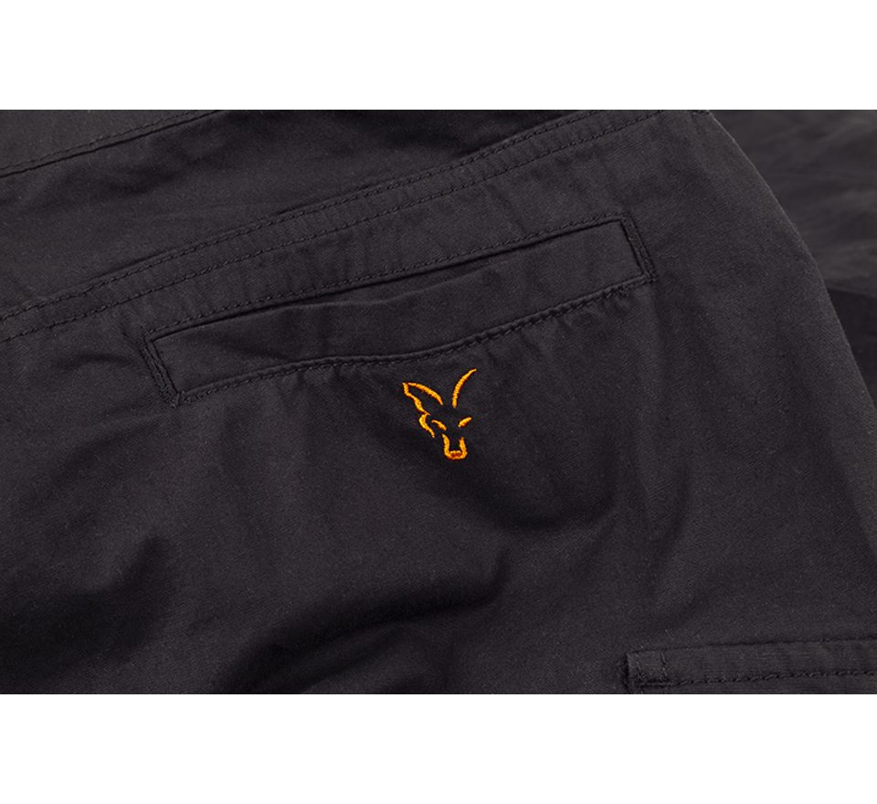 Fox Kalhoty Collection Black & Orange Combat Trousers