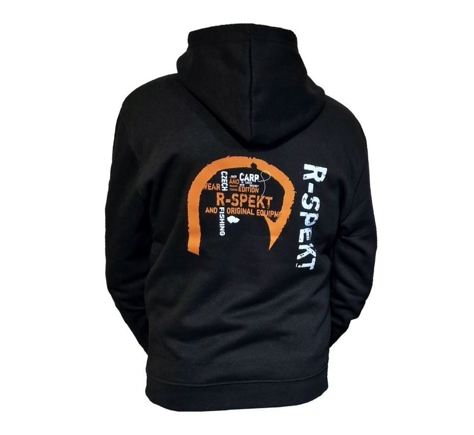 R-Spekt Mikina s kapucňou Fishing Edition Black