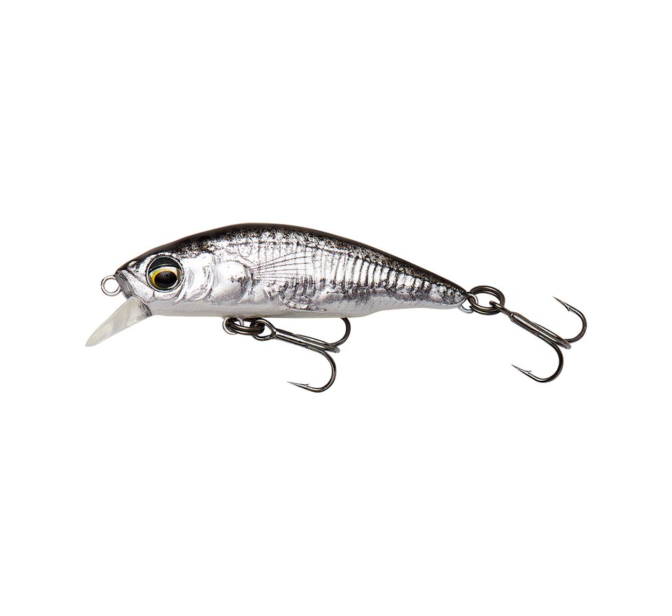 Savage Gear Wobler 3D Sticklebait Twitch Sinking Black Silver