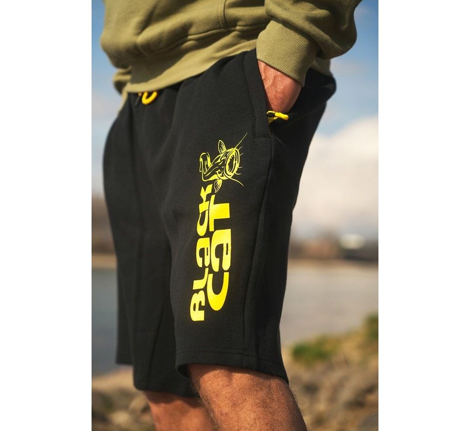 Black Cat Kraťasy Black Jogger Shorts