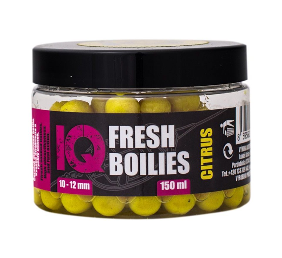 LK Baits Fresh Boilies IQ Method Feeder 10-12mm 150 ml