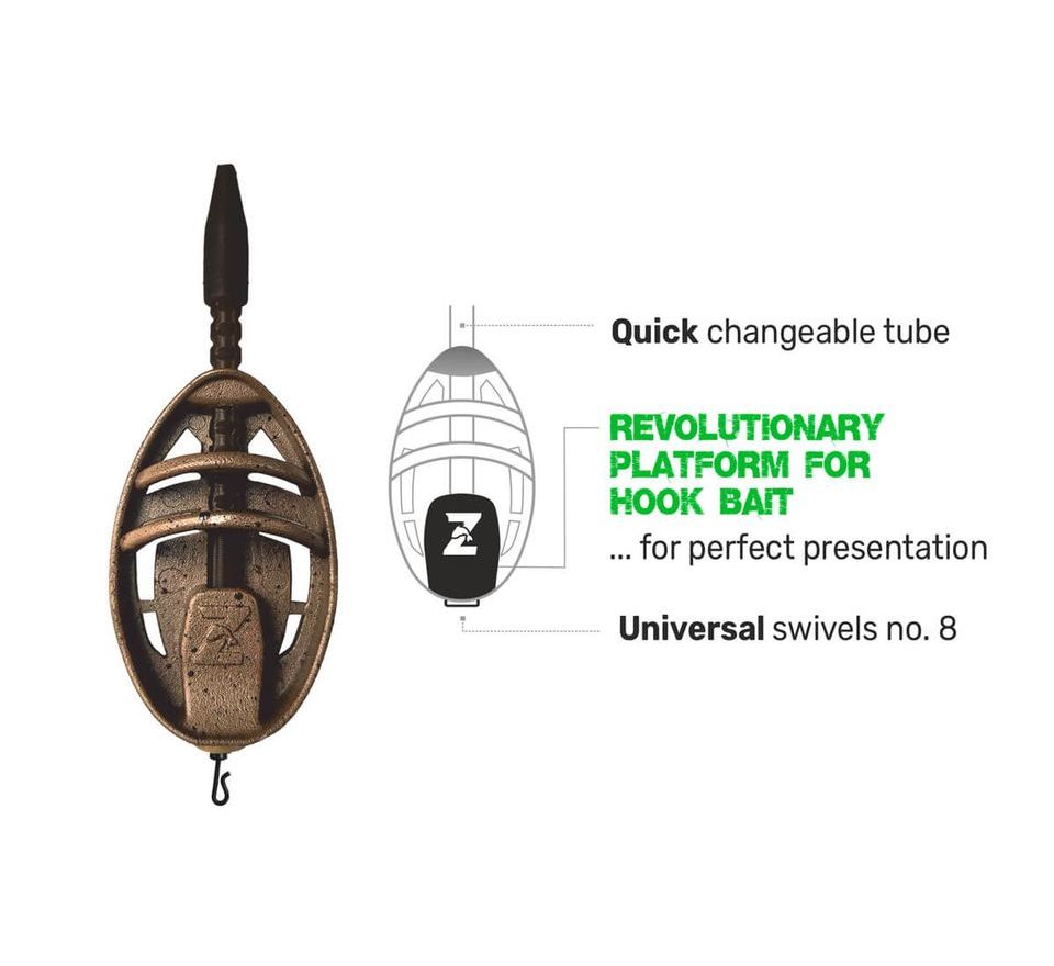 Zfish Sada Method Feeder Set ZFX 2ks + Formička