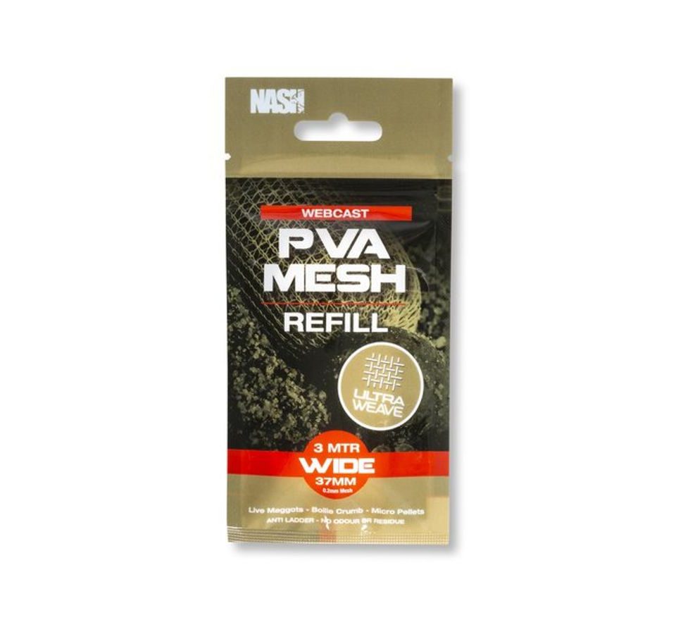 Nash Náhradní PVA punčocha Webcast Ultra Weave PVA Refill 3m