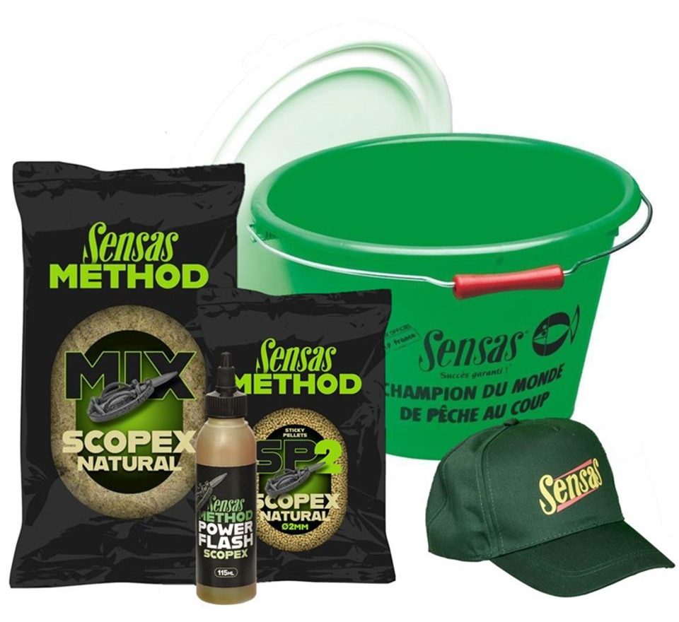 Sensas Akční kbelík Method Mix Scopex