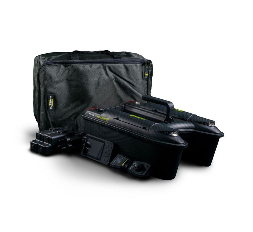 RidgeMonkey Zavážecí Loďka Hunter 750 Bait Boat Echo Edition