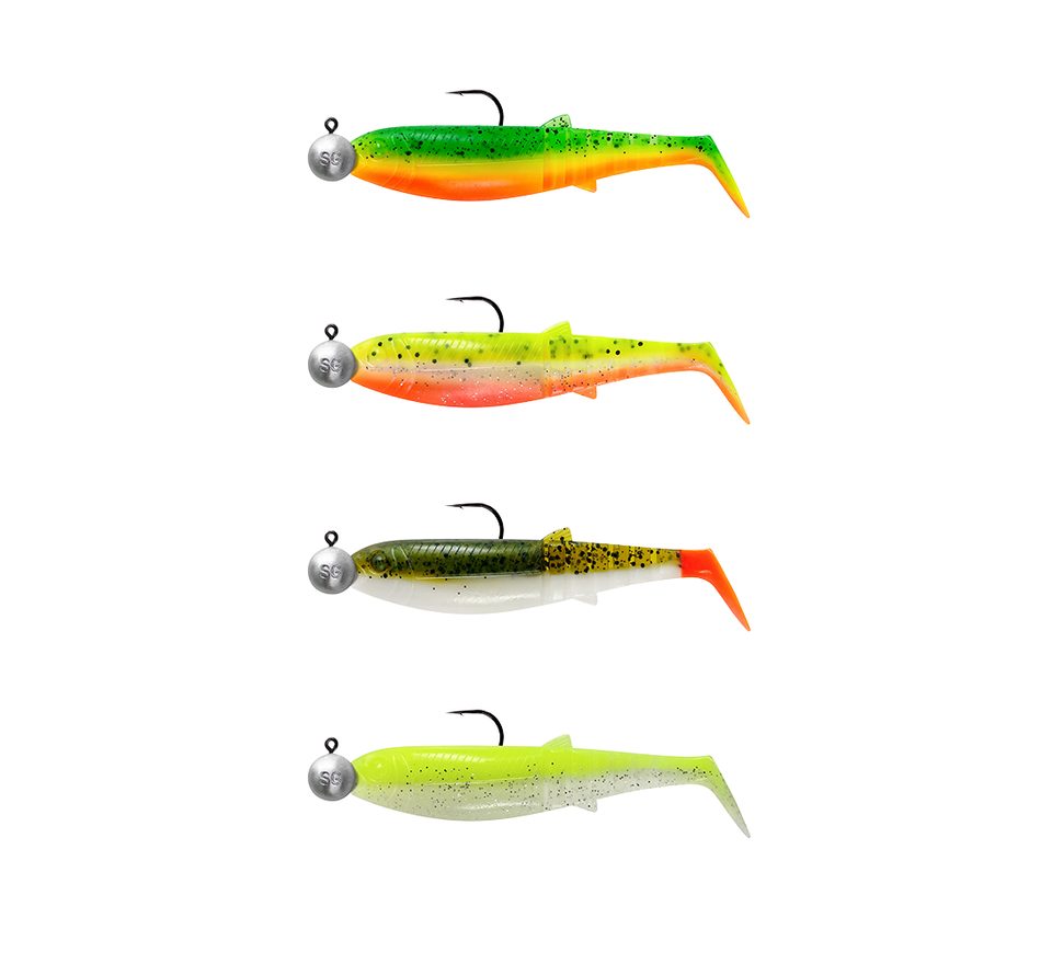 Savage Gear Gumová Nástraha Cannibal Shad Darkwater Set 4ks