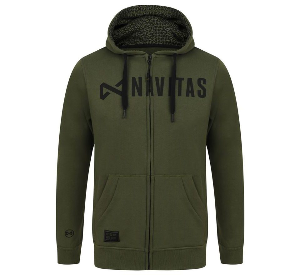 Navitas Mikina Core Zip Hoody Green