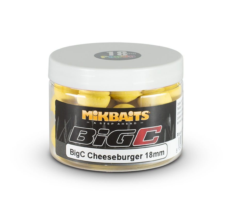 Mikbaits Boilie pop-up BigC Cheeseburger 150ml