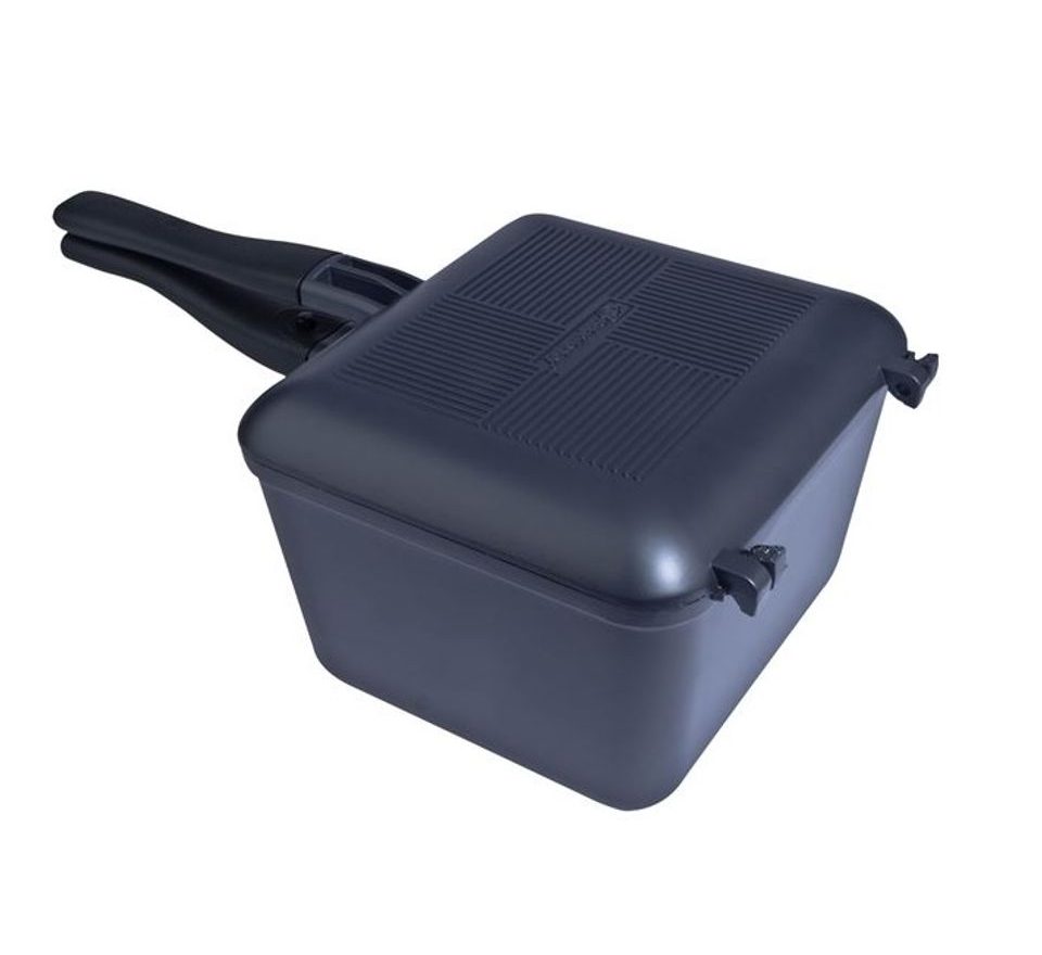 RidgeMonkey Pánev Connect Deep Pan and Griddle XL Granite Edition