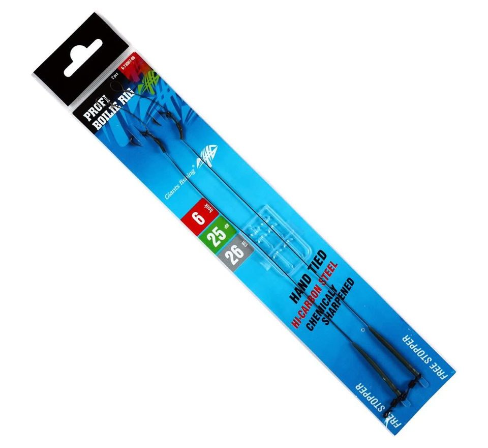 Giants fishing Kaprový návazec Profi Boilie Rig Barbless 25lb