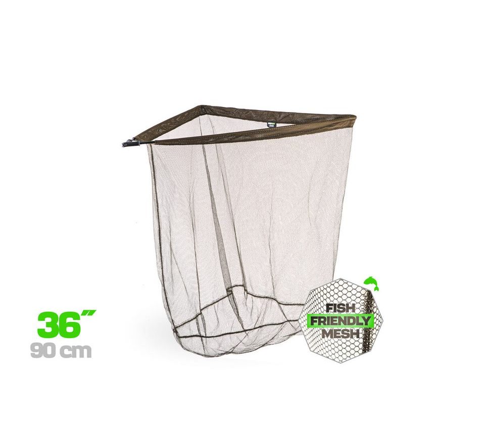 Zfish Podberáková hlava Gripnet Landing Net 36"