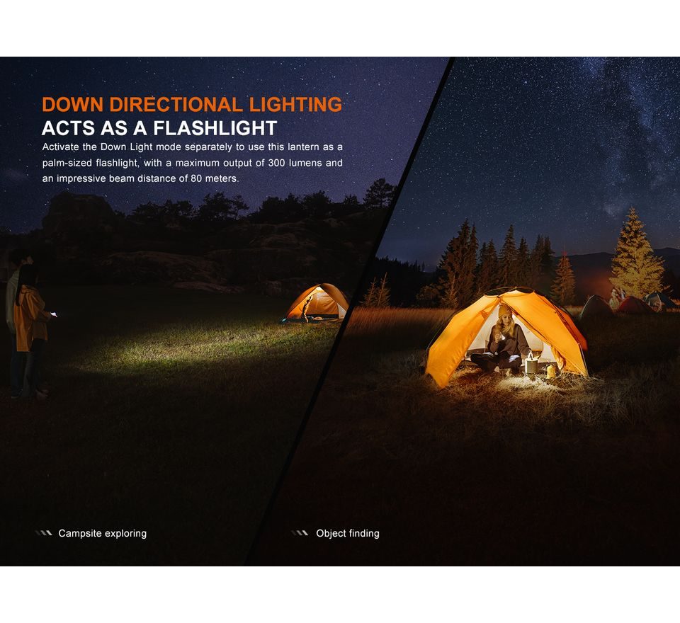 Fenix Nabíjecí lucerna CL22R černá