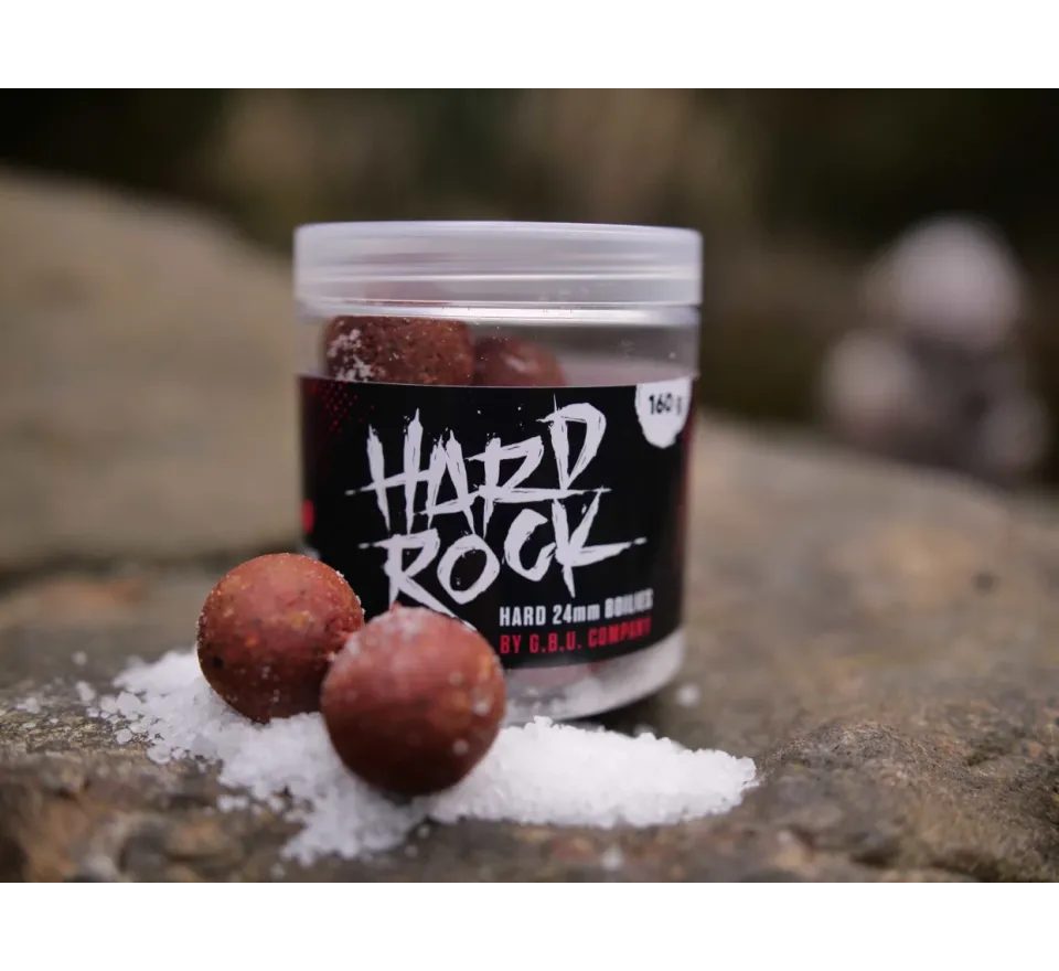 G.B.U. Tvrzené boilies v mořské soli Hard Rock 24mm 160g