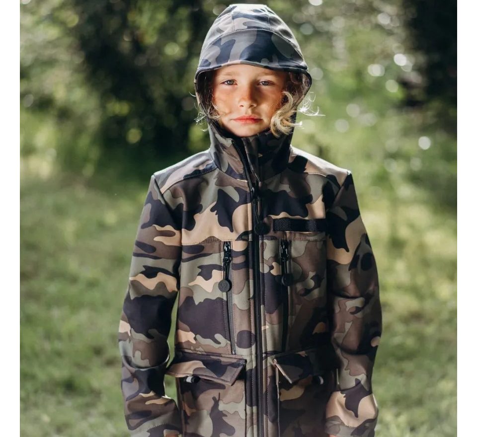 Šijeme srdcem Bunda Softshell V kapse celý revír