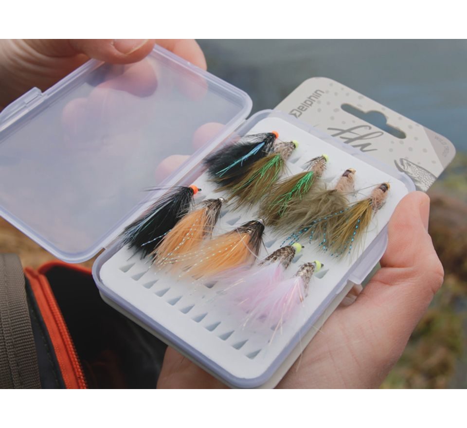 Delphin Sada umělých mušek Fly Wild trout 10ks