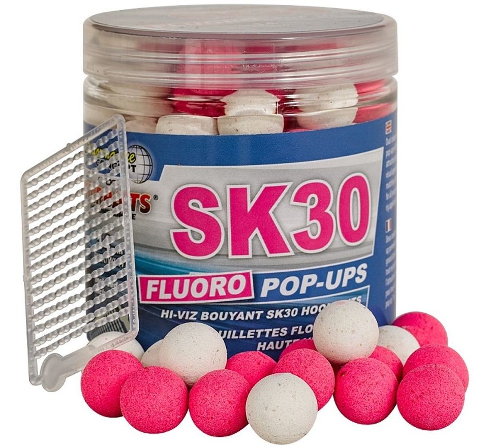 Starbaits Plovoucí boilies Fluo SK30 80g