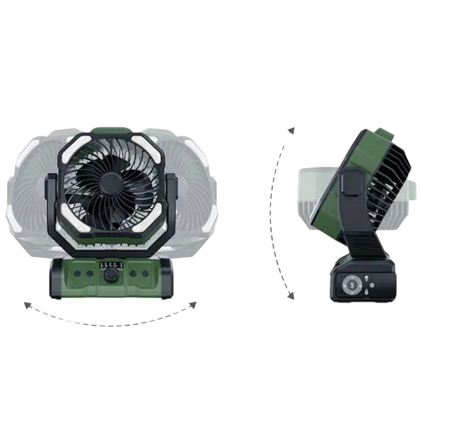Holdcarp Větrák Rechargeable DoubleMotor Fan