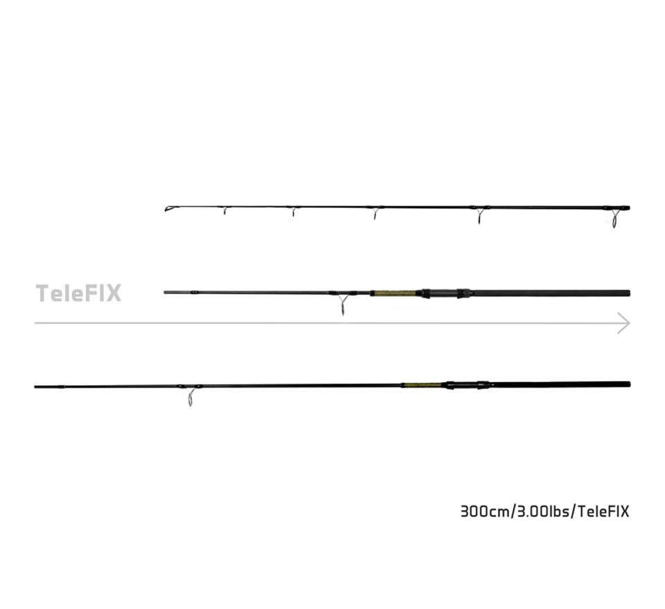 Delphin Prut Stalx 300cm 3lb TeleFIX