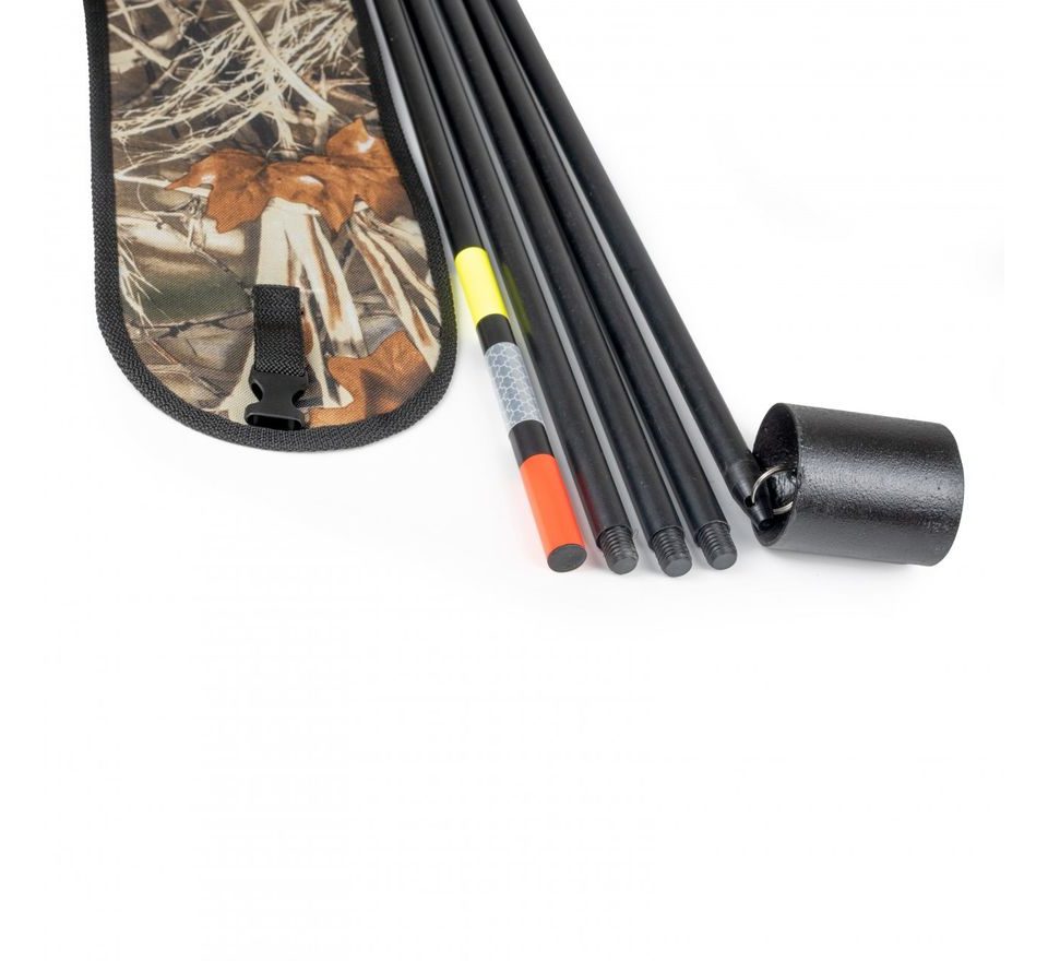 Mikbaits Tyčová bójka 5m (skrutkovacie spoje) Combo + puzdro a závažie