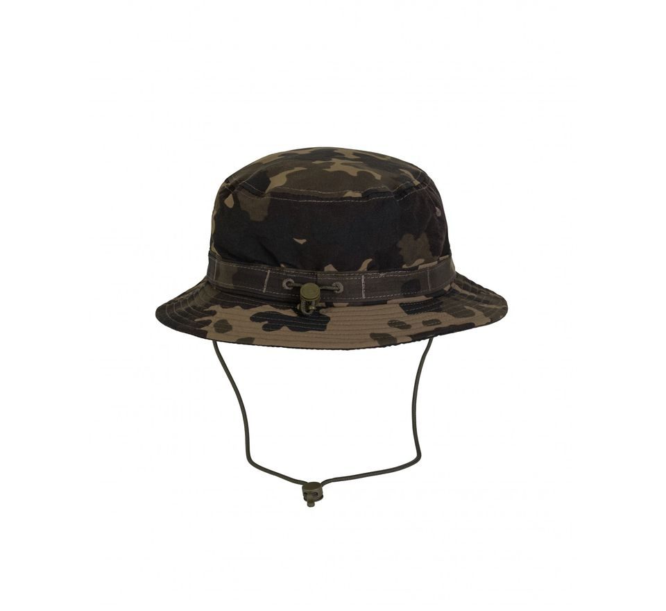 Korda Klobúk Stalking Bucket Hat Dark Kamo